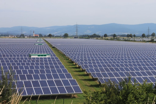 large PV plant