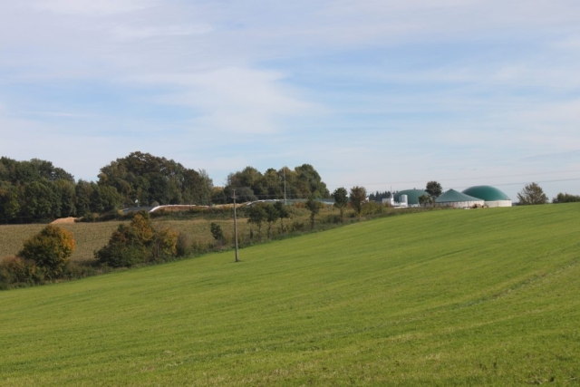 biogas plant landscape