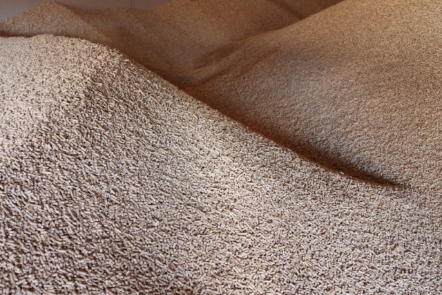pellet pile